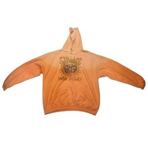 Vintage sublime hoodie, orange